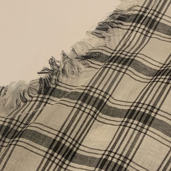 Nili Lotan Feora Plaid Sleeveless Western Top - Picture 5 of 7